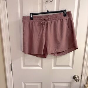 TALL Eddie Bauer Pink Women's Departure Amphib Athletic Shorts XL Tall